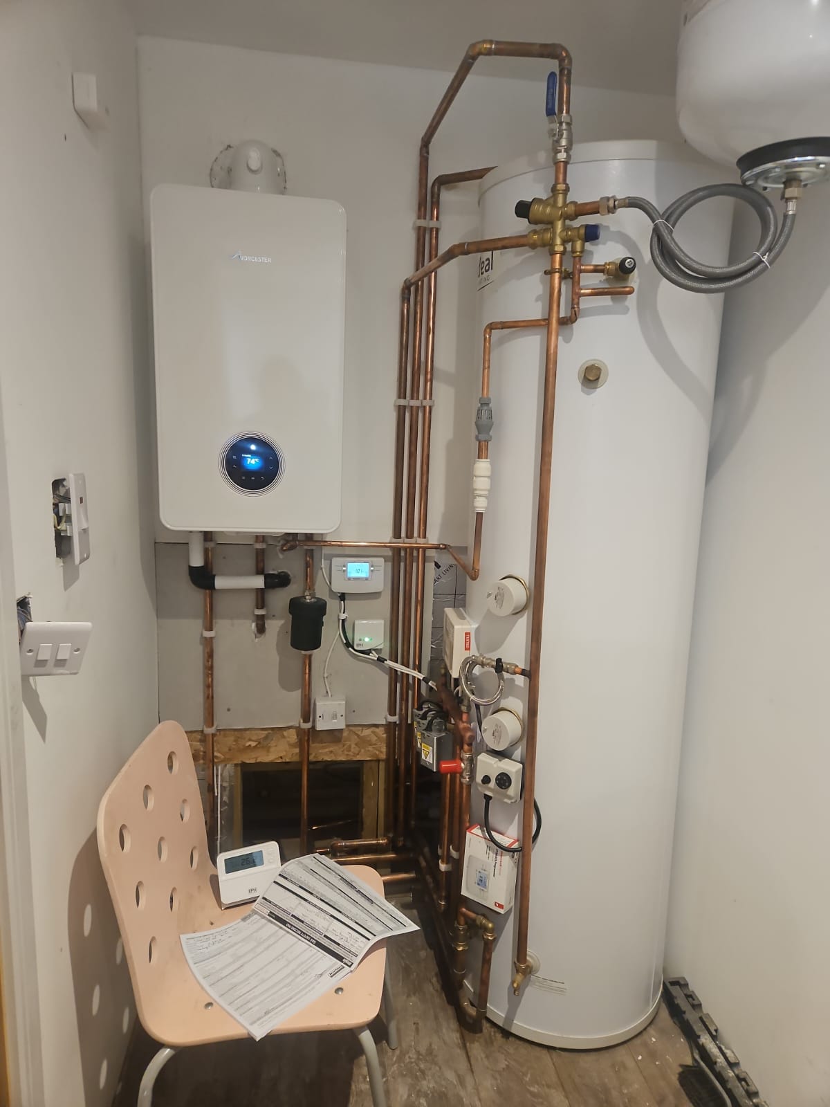 boiler installation by zr heatings in slough
