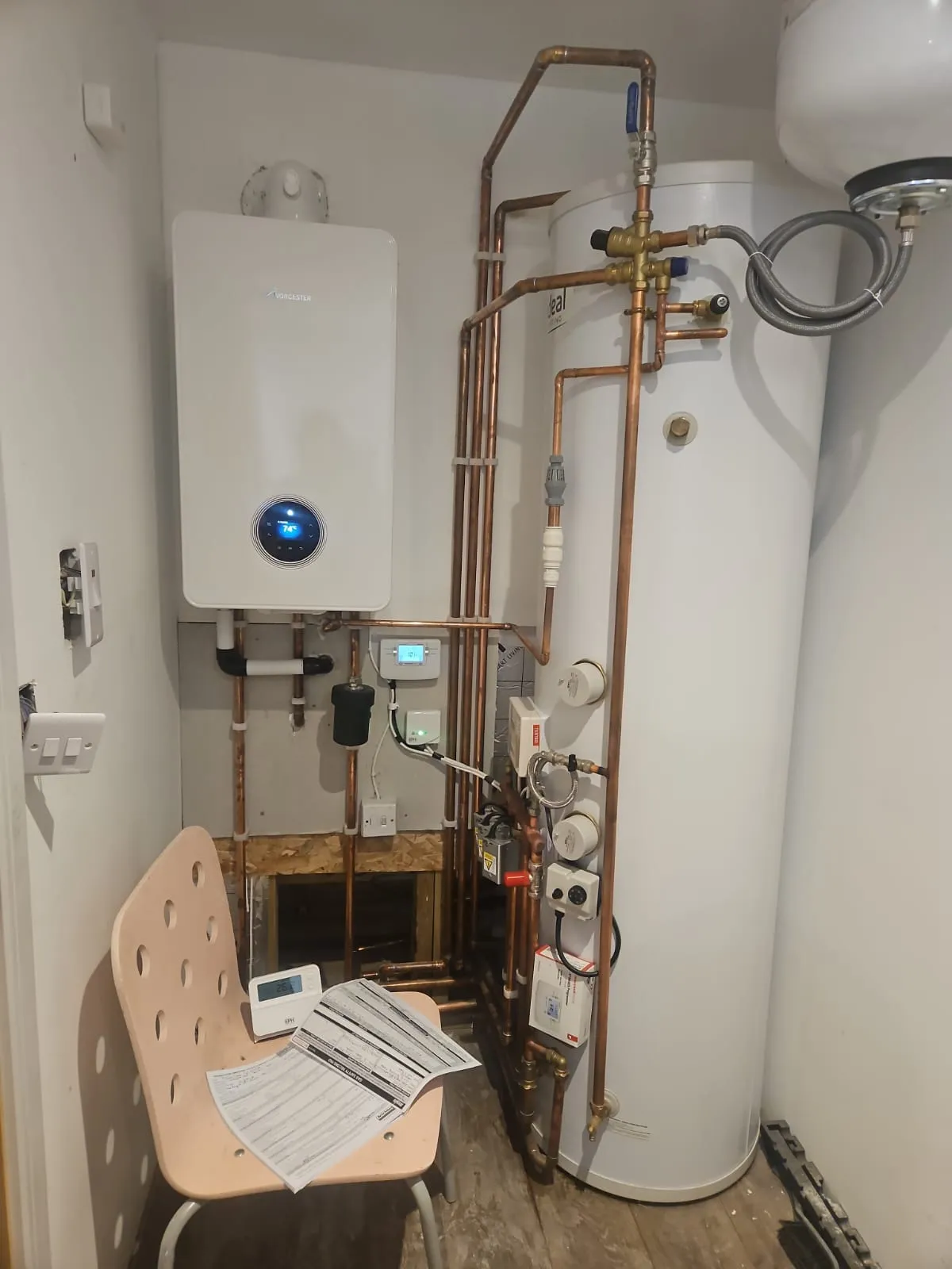 boiler installation by zr heatings in slough