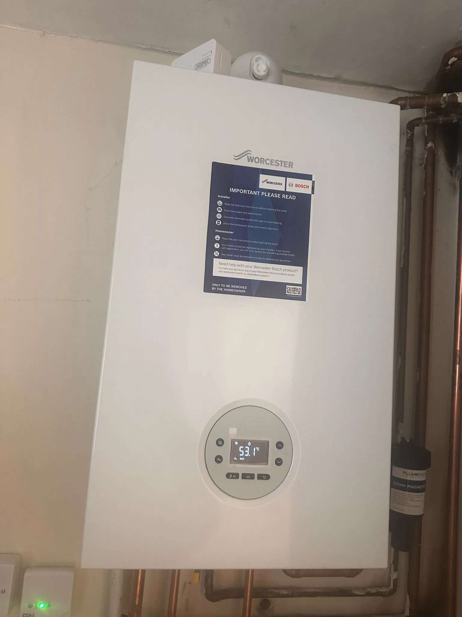 boiler installation in sl4