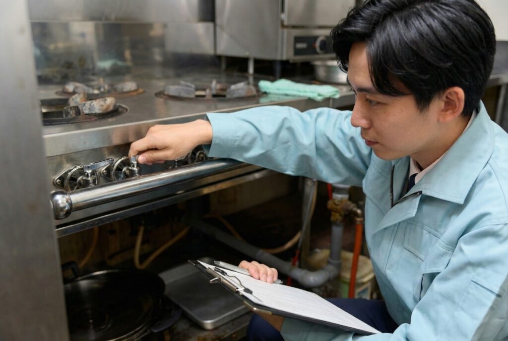 commercial catering gas engineer